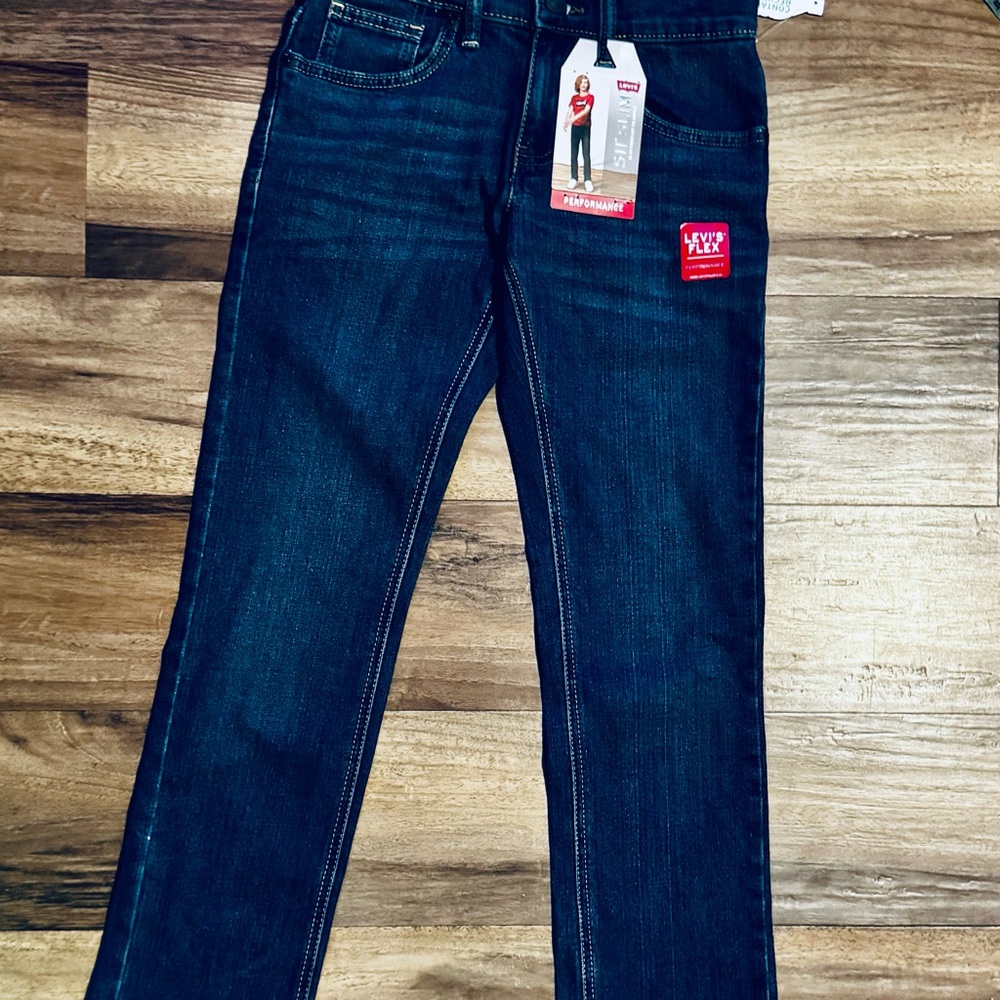 Levi's 511 Dark Blue Toddler Girls Jeans Size 8